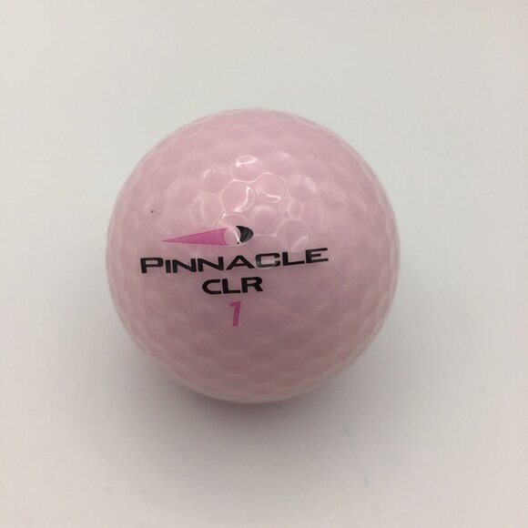Pinnacle CLR 1 Soft Pink Golf Ball Breast Cancer Awareness Ribbon - Picture 2 of 3